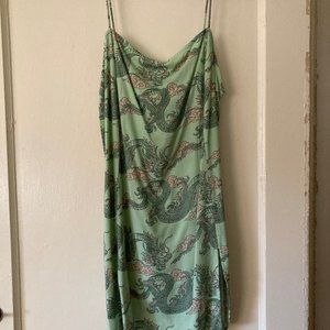 Motel Rocks Dragon Dress NWT